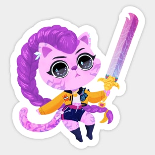 Kpop Demon Hunters Huntrix Rumi Sticker